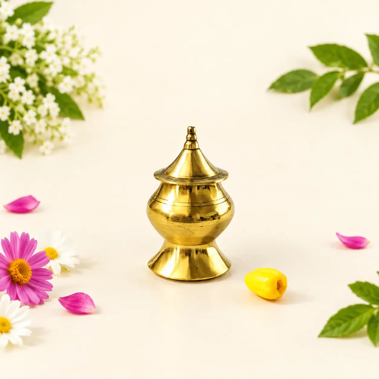 সিন্দুর কৌটা- পিতল