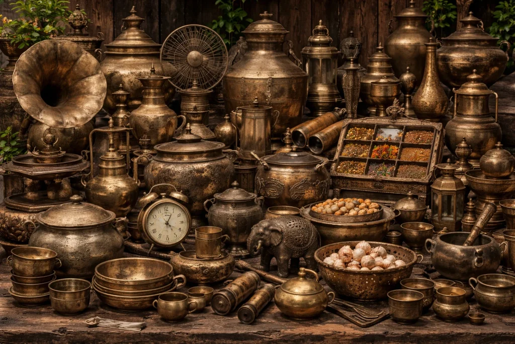 পিতল কেন কালো হয় পিতল পরিষ্কার করার উপায় পিতলের কালো দাগ Brass tarnish reason Brass cleaning tips পিতল চকচকে রাখার উপায় পিতলের যত্ন